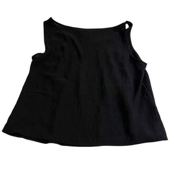 🧁black ruffle flowy tank top witchy whimsigoth fall goth emo grunge punk layer - Picture 3 of 8